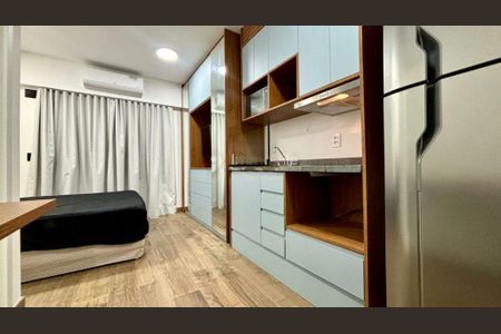 Studio à venda com 25m², 1 quarto e sem vaga
