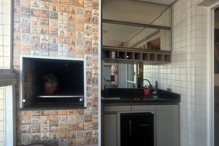 Varanda da Sala 2 ambientes de apartamento para alugar com 3 quartos, 94m² em Ponta da Praia, Santos