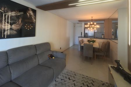 Sala de apartamento para alugar com 3 quartos, 94m² em Ponta da Praia, Santos