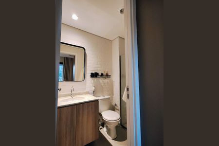 Studio para alugar com 28m², 1 quarto e sem vagaBanheiro