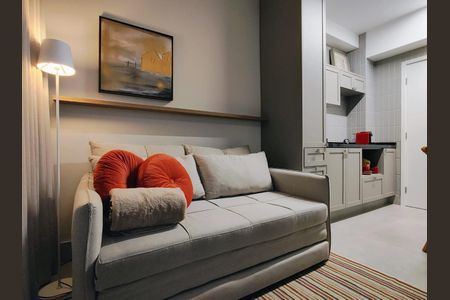 Studio para alugar com 28m², 1 quarto e sem vagaSala