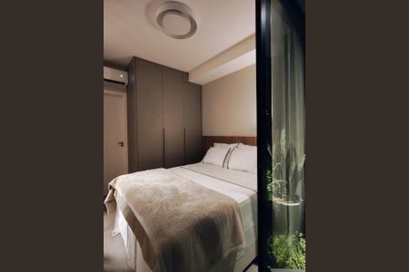 Studio para alugar com 28m², 1 quarto e sem vagaQuarto