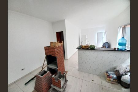 Cozinha de casa para alugar com 2 quartos, 80m² em Parque Bitaru, São Vicente