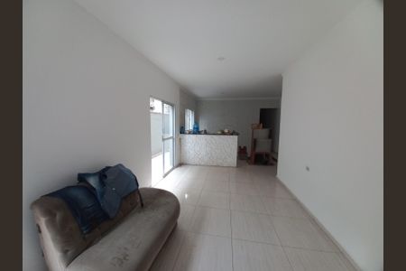 Sala de casa para alugar com 2 quartos, 80m² em Parque Bitaru, São Vicente