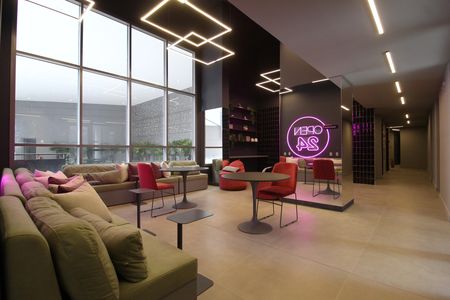 Studio à venda com 24m², 1 quarto e sem vagaHall Social
