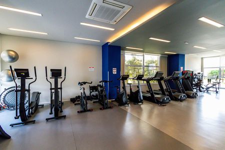 Apartamento à venda com 61m², 2 quartos e 1 vaga Apartamento à venda com 61m², 2 quartos e 1 vagaÁrea comum - Academia