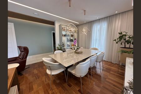 Sala de Jantar de apartamento à venda com 3 quartos, 284m² em Residencial Tambore Iii, Santana de Parnaíba