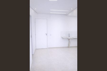 Cozinha de apartamento para alugar com 2 quartos, 32m² em Jardim Caravelas, São Paulo