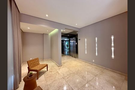 Apartamento para alugar com 33m², 1 quarto e 1 vaga Apartamento para alugar com 33m², 1 quarto e 1 vagaHall Social Bloco