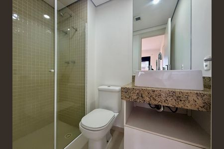 Apartamento para alugar com 33m², 1 quarto e 1 vaga Apartamento para alugar com 33m², 1 quarto e 1 vagaBanheiro Suíte