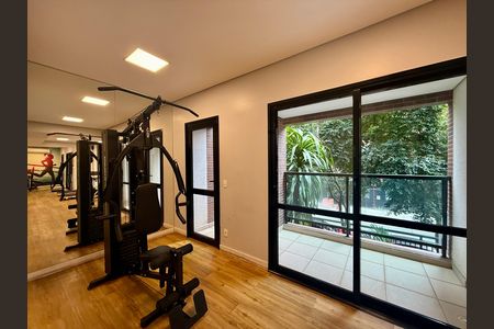 Apartamento para alugar com 33m², 1 quarto e 1 vaga Apartamento para alugar com 33m², 1 quarto e 1 vagaAcademia