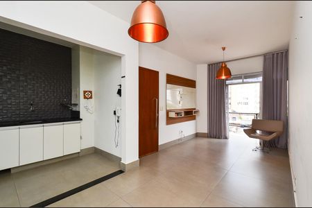 Sala Ambientes de apartamento à venda com 2 quartos, 70m² em São Pedro, Belo Horizonte