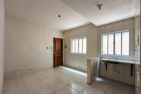 Sala/Cozinha de casa de condomínio para alugar com 1 quarto, 31m² em São José do Rio Preto, Praia Grande