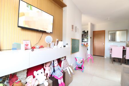 Sala de apartamento para alugar com 2 quartos, 49m² em Dona Zulmira, Uberlândia