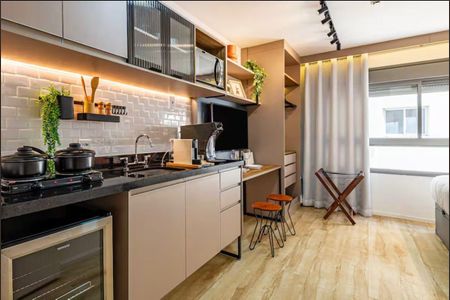 Studio à venda com 21m², 1 quarto e sem vaga Studio à venda com 21m², 1 quarto e sem vagaCozinha
