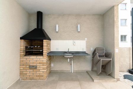 Apartamento para alugar com 38m², 2 quartos e sem vaga Apartamento para alugar com 38m², 2 quartos e sem vagaÁrea comum - Churrasqueira