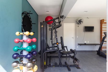 Apartamento para alugar com 31m², 1 quarto e sem vaga Apartamento para alugar com 31m², 1 quarto e sem vagaÁrea comum - Academia