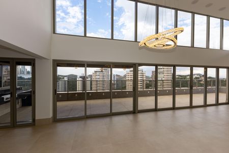 Sala 1  de apartamento à venda com 4 quartos, 341m² em Vale do Sereno, Nova Lima