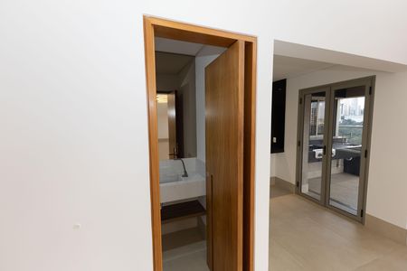 Lavabo da Sala 1  de apartamento à venda com 4 quartos, 341m² em Vale do Sereno, Nova Lima