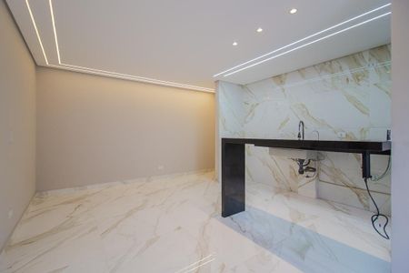Sala/Sala de jantar de apartamento para alugar com 2 quartos, 56m² em Vila Nossa Senhora das Vitorias, Mauá