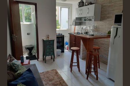Sala de apartamento à venda com 1 quarto, 80m² em Flamengo, Rio de Janeiro