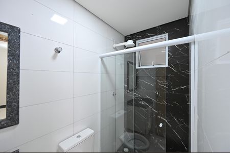 Banheiro Social de kitnet/studio para alugar com 1 quarto, 18m² em Mirandópolis, São Paulo