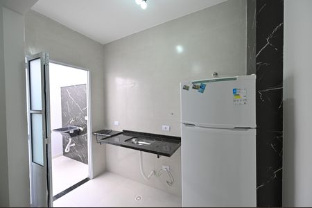 Cozinha de kitnet/studio para alugar com 1 quarto, 18m² em Mirandópolis, São Paulo