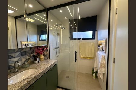 Apartamento à venda com 87m², 2 quartos e 1 vaga Apartamento à venda com 87m², 2 quartos e 1 vagaBanheiro da Suíte 2