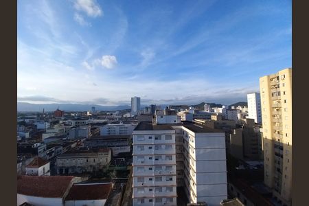 Vista da Sala de apartamento para alugar com 1 quarto, 57m² em Centro, São Vicente