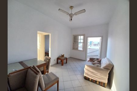 Sala de apartamento para alugar com 1 quarto, 57m² em Centro, São Vicente