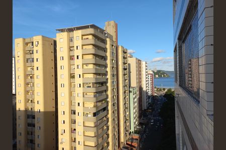 Varanda da Sala de apartamento para alugar com 1 quarto, 57m² em Centro, São Vicente