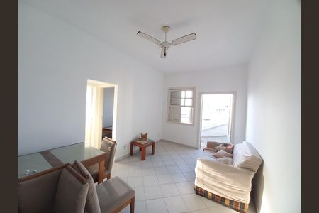 Sala de apartamento para alugar com 1 quarto, 57m² em Centro, São Vicente