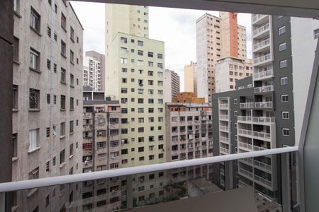 Vista de kitnet/studio para alugar com 0 quarto, 23m² em Sé, São Paulo