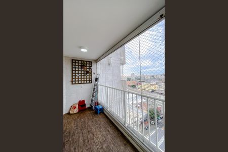 Varanda da Sala de apartamento para alugar com 1 quarto, 36m² em Mooca, São Paulo