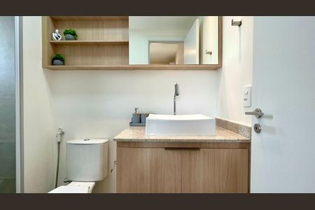 Studio à venda com 26m², 1 quarto e sem vagaBanheiro da Suíte