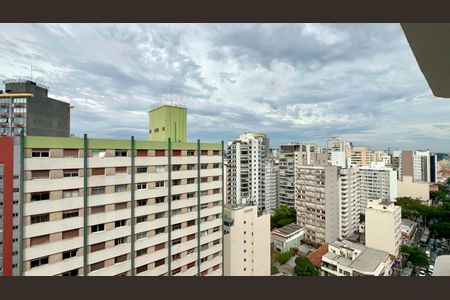Studio à venda com 26m², 1 quarto e sem vagaVaranda