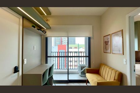 Studio à venda com 26m², 1 quarto e sem vagaSala