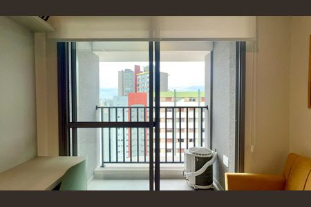 Studio à venda com 26m², 1 quarto e sem vagaVaranda