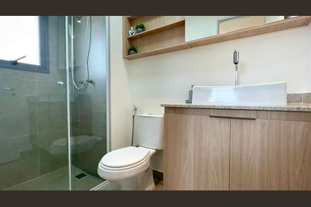 Studio à venda com 26m², 1 quarto e sem vagaBanheiro da Suíte