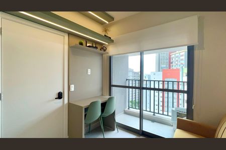 Studio à venda com 26m², 1 quarto e sem vagaSala