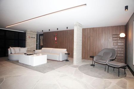 Área Comum - Lounge Recepção de kitnet/studio à venda com 1 quarto, 47m² em Moinhos de Vento, Porto Alegre