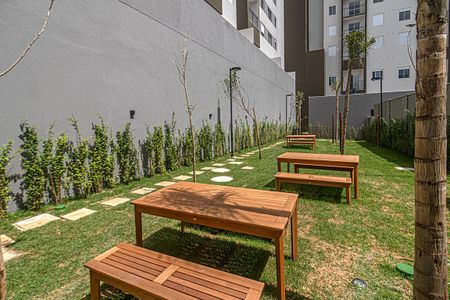 Apartamento para alugar com 34m², 2 quartos e sem vaga Apartamento para alugar com 34m², 2 quartos e sem vagaextensão da churrasqueira_2