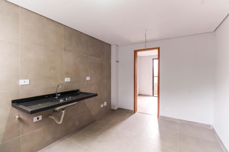 Sala/Cozinha de apartamento para alugar com 1 quarto, 33m² em Vila Invernada, São Paulo