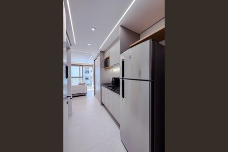 Cozinha de kitnet/studio para alugar com 1 quarto, 24m² em Jardim Vila Mariana, São Paulo