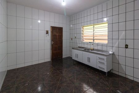 Cozinha de casa para alugar com 1 quarto, 48m² em Jardim Cumbica, Guarulhos