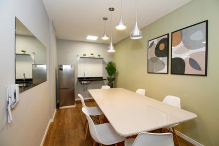 Área Comum - Lounge de kitnet/studio para alugar com 1 quarto, 26m² em Jardim Paulista, São Paulo