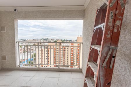 Varanda  de apartamento à venda com 2 quartos, 43m² em Conceição, Diadema