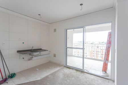 Sala de apartamento à venda com 2 quartos, 43m² em Conceição, Diadema
