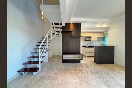 Apartamento à venda com 64m², 1 quarto e 2 vagas Apartamento à venda com 64m², 1 quarto e 2 vagasSala