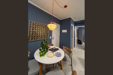 Sala de Jantar de apartamento à venda com 1 quarto, 42m² em Vila Vermelha, São Paulo